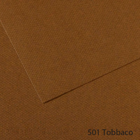 Lámina Mi-Teintes Canson 501 Tobbaco 50 x 65 cm