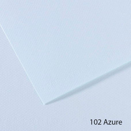 Lámina Mi-Teintes Canson 102 Azure 50 x 65 cm