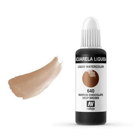 acuarela-liquida-vallejo-640-marron-chocolate