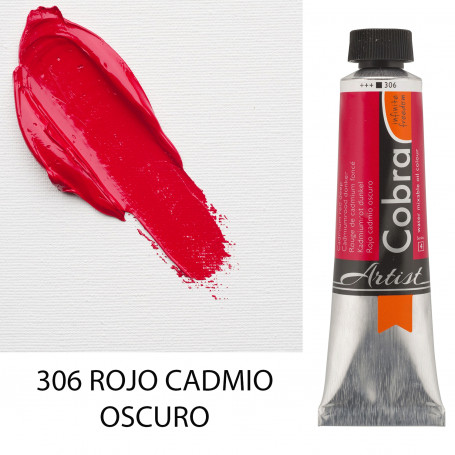 oleo-cobra-40-ml-306-rojo-cadmio-oscuro