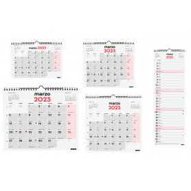 Calendario Pared para Escribir Finocam 2023