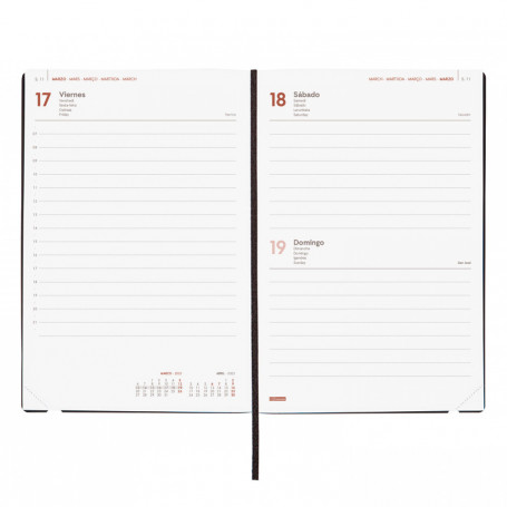 Agenda Mara Y10 Día Página Finocam Contenido