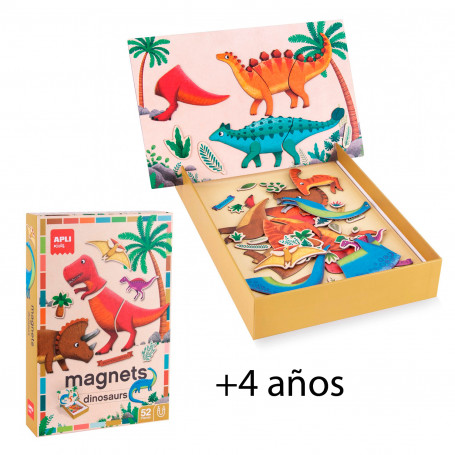 Juego Magnético Apli Kids Dinosaurios