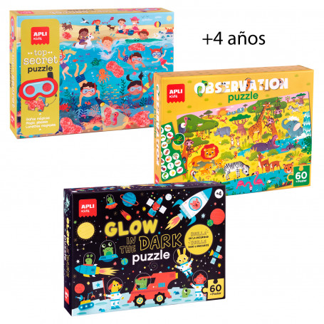 Puzle 60 Piezas Apli Kids