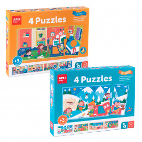 PUZZLE APLI KIDS CIRCULAR MONUMENTOS