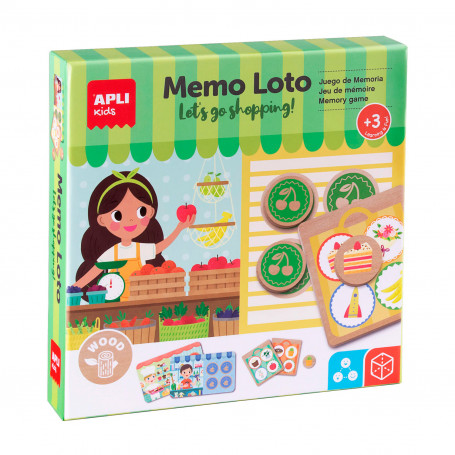 Memo Loto Compras Apli Kids Caja de Presentación