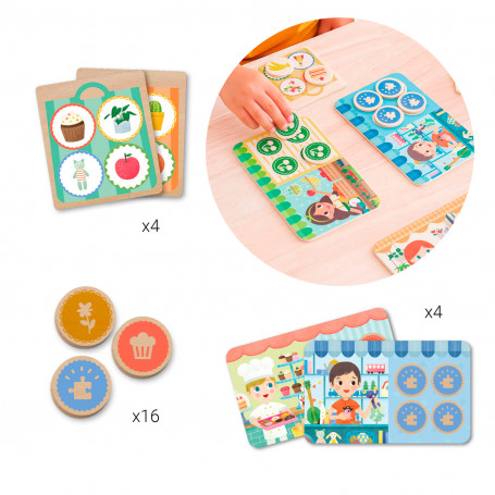 Memo Loto Compras Apli Kids Contenido del Juego