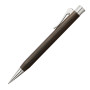 Portaminas Intuition Madera Grenadille Platino Graf Von Faber-Castell 