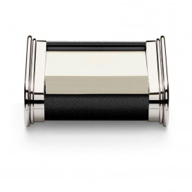 Soporte Notas Piel Negra Graf Von Faber Castell