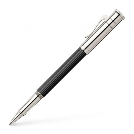 Roller Ball Madera Ébano Acabado Platino Graf Von Faber Castell