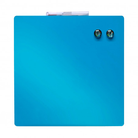 Pizarra Magnética 36x36cm Azul