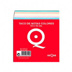 Taco de notas 5 colores Dequa