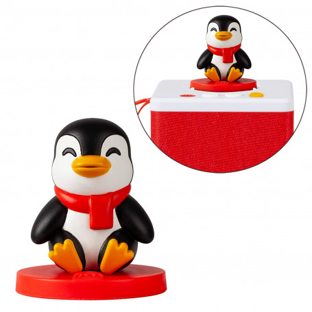 Personaje Sonoro Pingüino Navideño en combinación con Cuentacuentos Faba