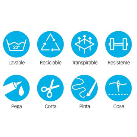 Tela Disfraz Dressy Bond Rollo 25 Metros Apli Características