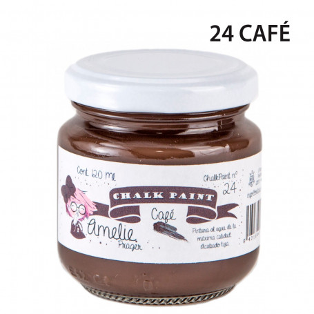 Chalk Paint Amelie Prager 120 cc Nº 24-Café