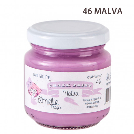 Chalk Paint Amelie Prager 120 cc Nº 46-Malva