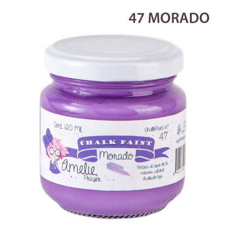 Chalk Paint Amelie Prager 120 cc Nº 47-Morado