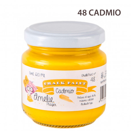 Chalk Paint Amelie Prager 120 cc Nº 48-Cadmio