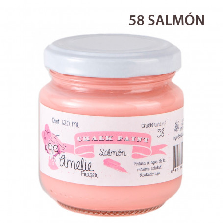 Chalk Paint Amelie Prager 120 cc Nº 58-Salmón