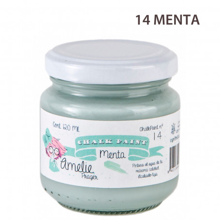 Chalk Paint Amelie Prager 120 cc Nº 14-Menta