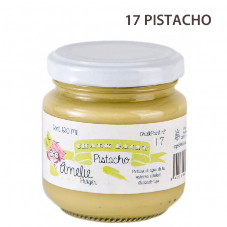 Chalk Paint Amelie Prager 120 cc Nº 17-Pistacho