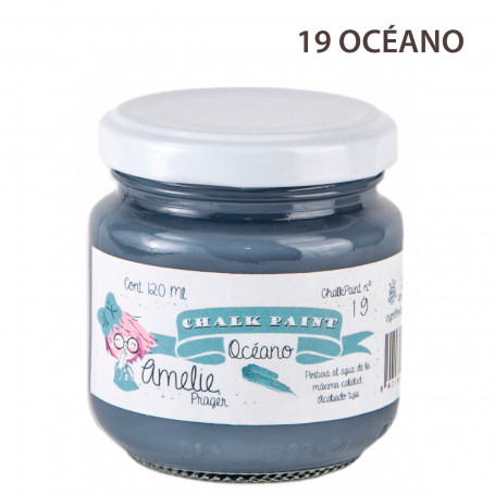 Chalk Paint Amelie Prager 120 cc Nº 19-Oceano