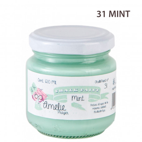 Chalk Paint Amelie Prager 120 cc Nº 31-Mint