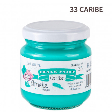 Chalk Paint Amelie Prager 120 cc Nº 33-Caribe