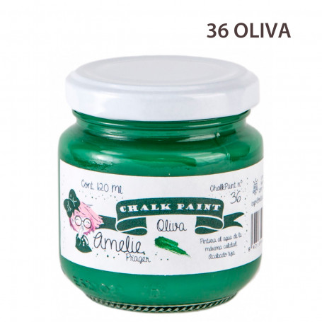 Chalk Paint Amelie Prager 120 cc Nº 36-Oliva