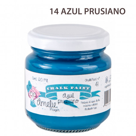 Chalk Paint Amelie Prager 120 cc Nº 41- Azul Prusiano