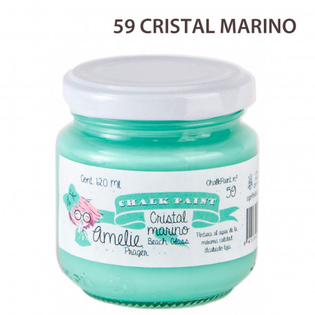 Chalk Paint Amelie Prager 120 cc Nº 59-Cristal Marino