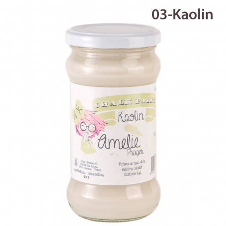 Chalk Paint Amelie Prager 280 ml Nº 03-Kaolin