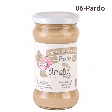 Chalk Paint Amelie Prager 280 ml Nº 06-Pardo