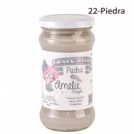 Chalk Paint Amelie Prager 280 ml Nº 22-Piedra