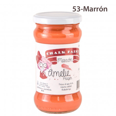 Chalk Paint Amelie Prager 280 ml Nº 53-Marrón 