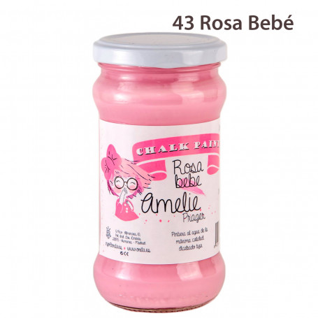 Chalk Paint Amelie Prager 280 cc Nº 43-Rosa Bebé