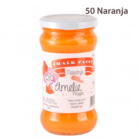 Chalk Paint Amelie Prager 280 cc Nº 50-Naranja