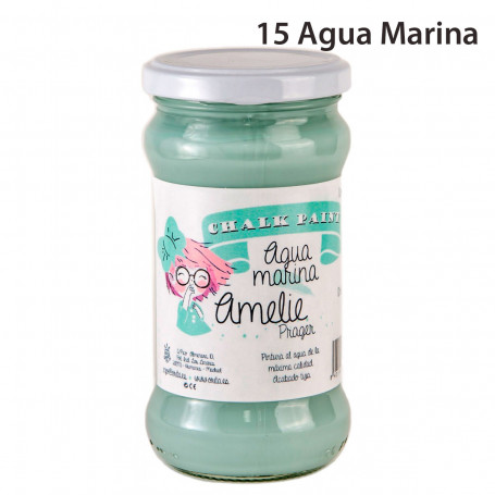 Chalk Paint Amelie Prager 280 ml Nº 15-Agua Marina