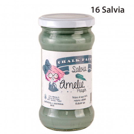 Chalk Paint Amelie Prager 280 ml Nº 16-Salvia