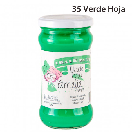 Chalk Paint Amelie Prager 280 ml Nº 35-Verde Hoja
