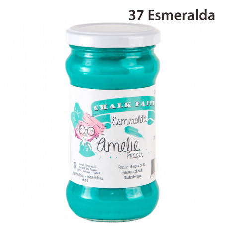Chalk Paint Amelie Prager 280 ml Nº 37-Esmeralda