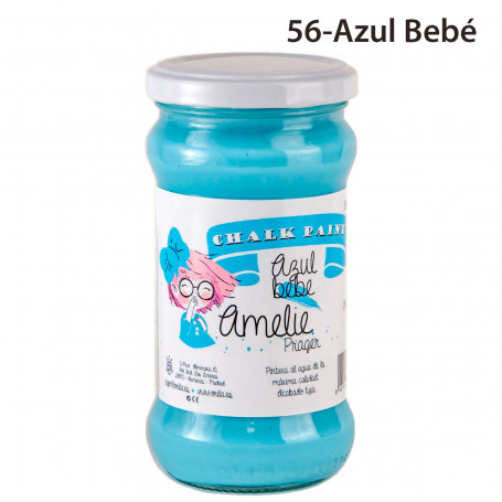 Chalk Paint Amelie Prager 280 ml Nº 56-Azul Bebé