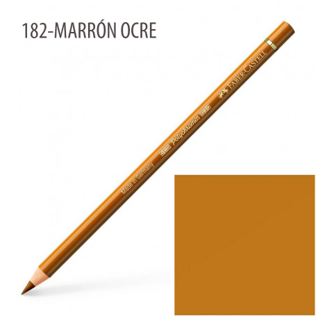 Lápiz Polychromos Faber Castell 182-Marrón Ocre