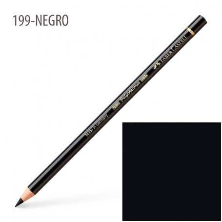 Lápiz Polychromos Faber Castell 199-Negro