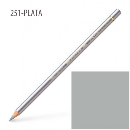 Lápiz Polychromos Faber Castell 251-Plata