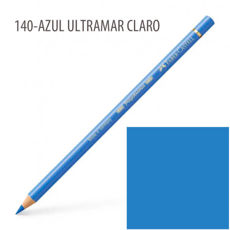 Lápiz Polychromos Faber Castell 140 Azul Ultramar Claro