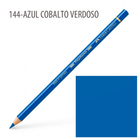 Lápiz Polychromos Faber Castell 144 Azul Cobalto Verdoso