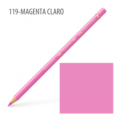Lápiz Polychromos Faber Castell 119-Magenta Claro