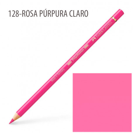 Lápiz Polychromos Faber Castell 128-Rosa Púrpura Claro