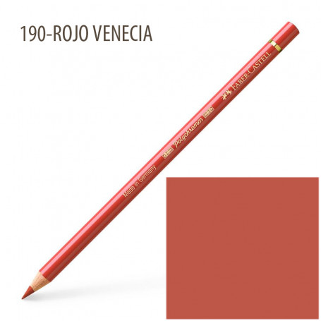 Lápiz Polychromos Faber Castell 190-Rojo Venecia